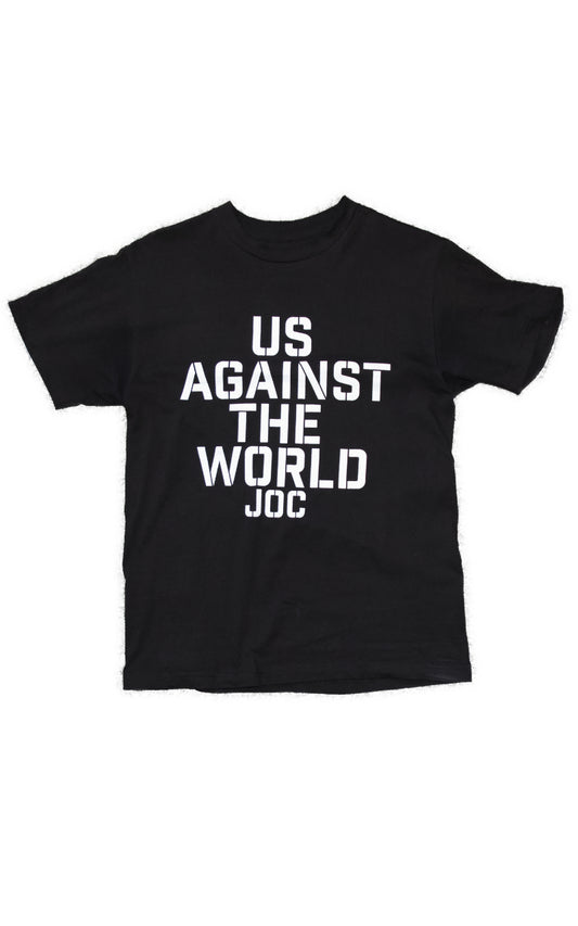 "US AGAINST THE WORLD" tee
